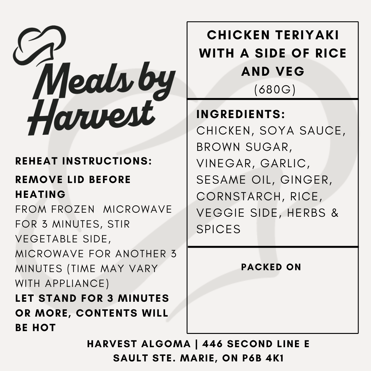 Chicken teriyaki with a side of mashed potatoes and veggies