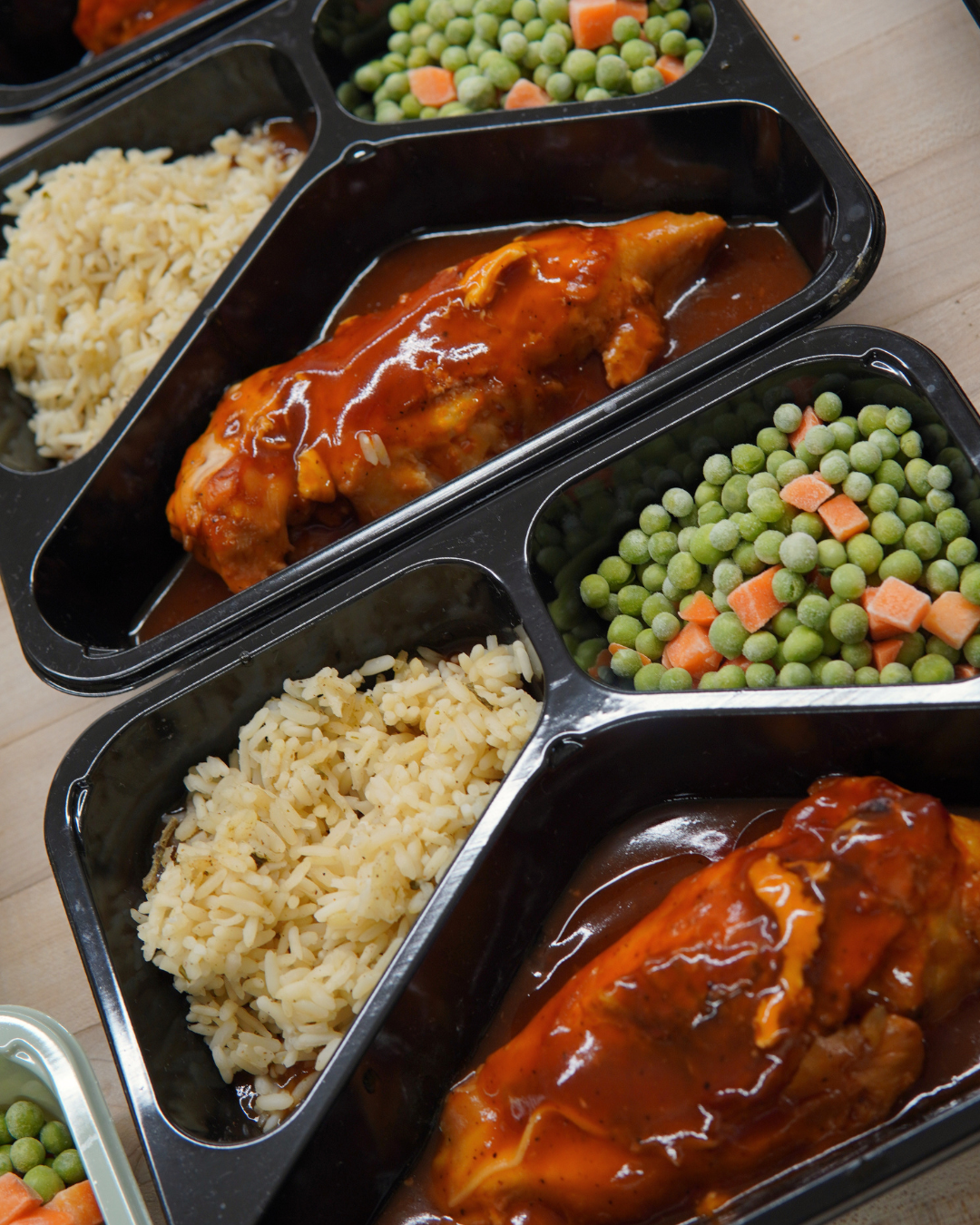 Sweet'n'Sour Chicken with Rice and Veg