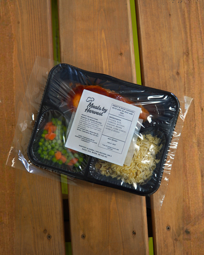 Sweet'n'Sour Chicken with Rice and Veg