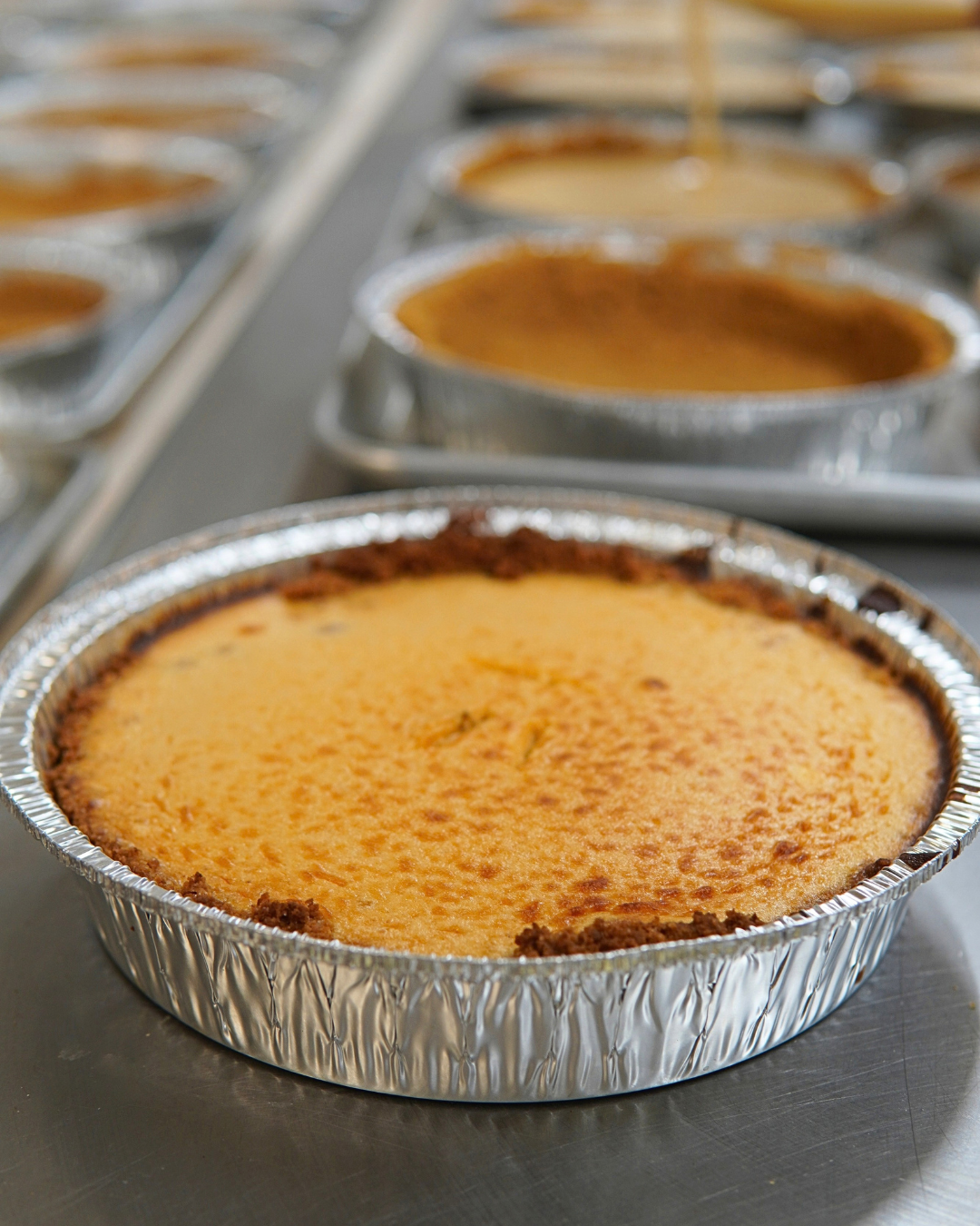 Pumpkin Spice Cheesecake with Graham Crust